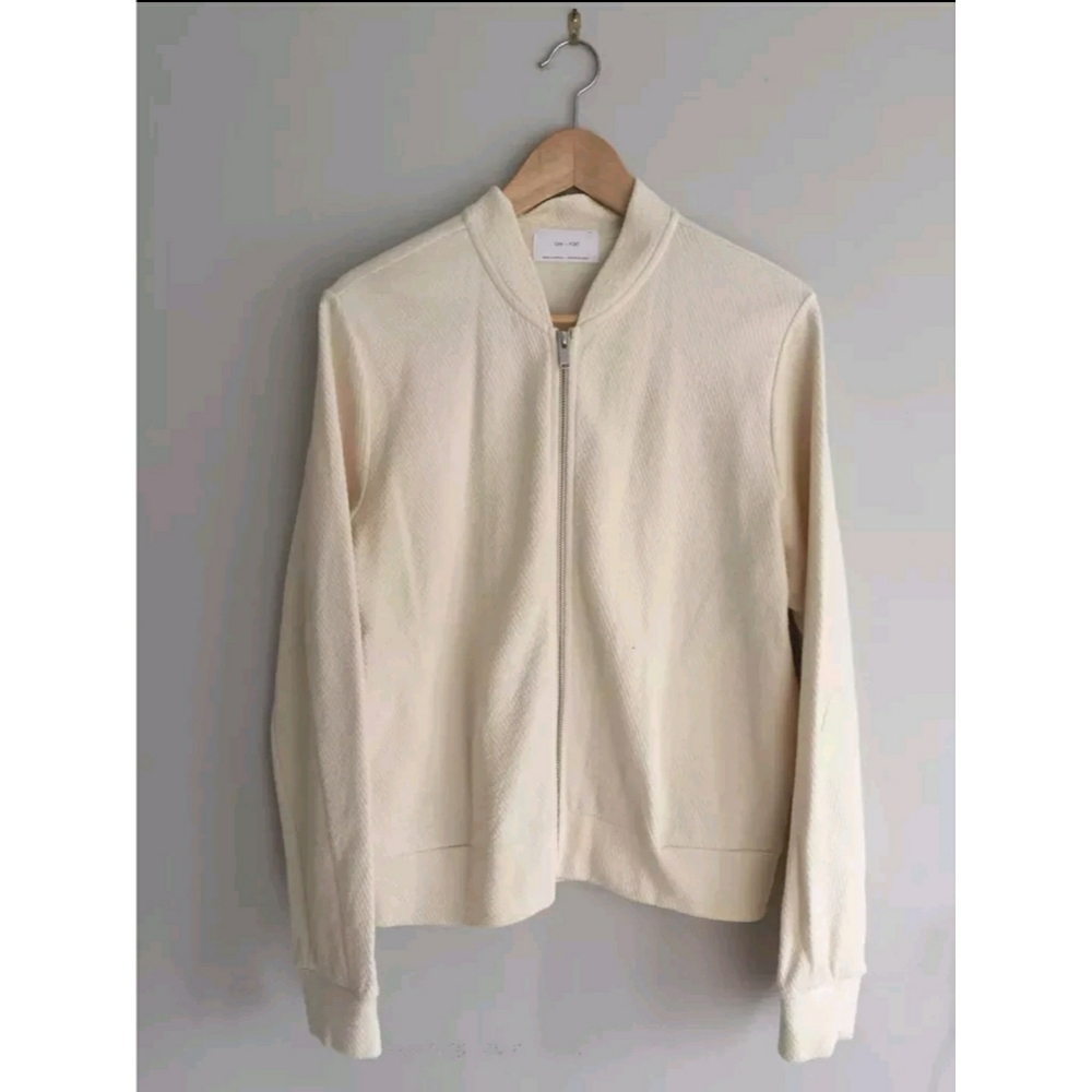 Oak + Fort Cotton Bomber Jacket